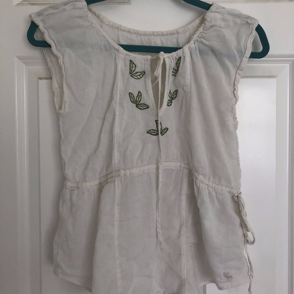 Embroidered Tunic/Tee/Sleeveless Top
